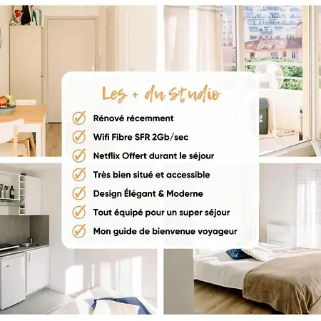 Cozy Et Moderne Dans Résidence à *
